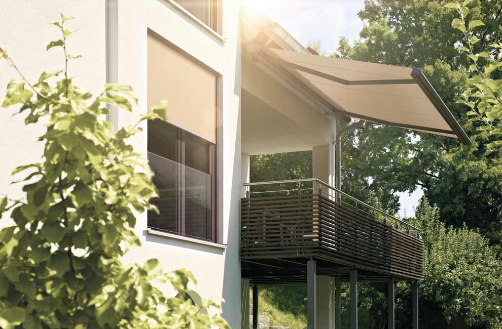 Markise als Sonnenschutz