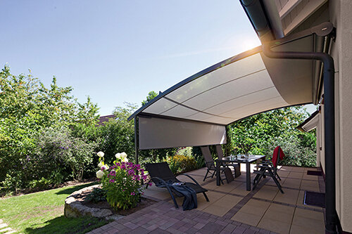 Markise als Sonnenschutz