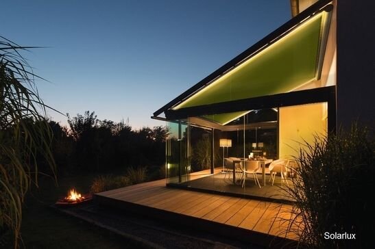 Markise als Sonnenschutz