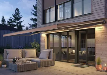 Markise als Sonnenschutz