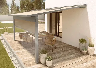 Markise als Sonnenschutz