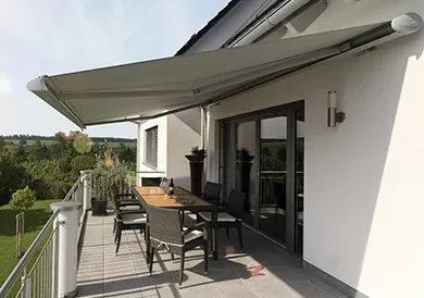 Markise als Sonnenschutz