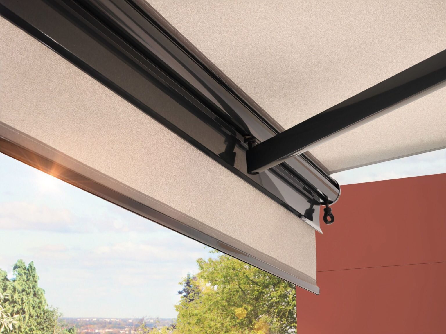 Markise als Sonnenschutz