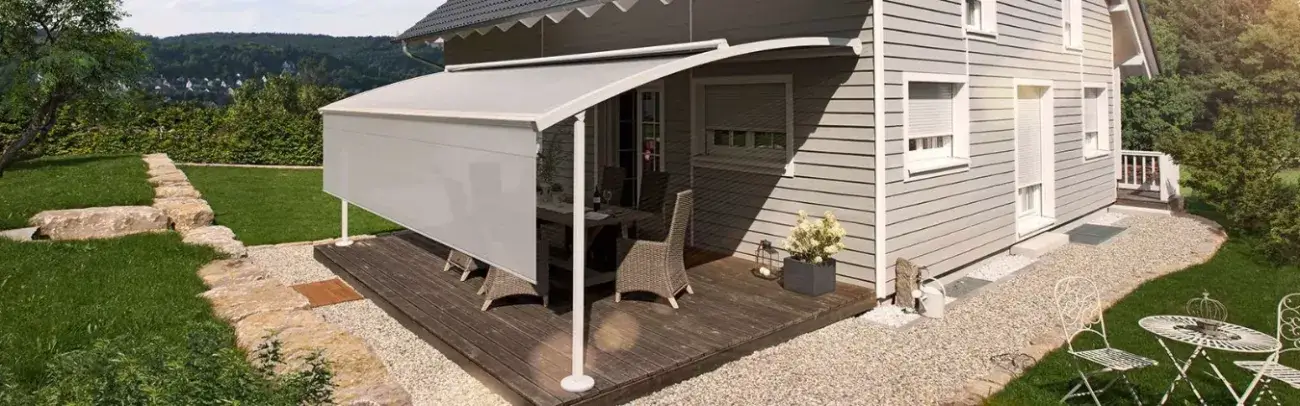 Pergola Markisen als Sonnenschutz